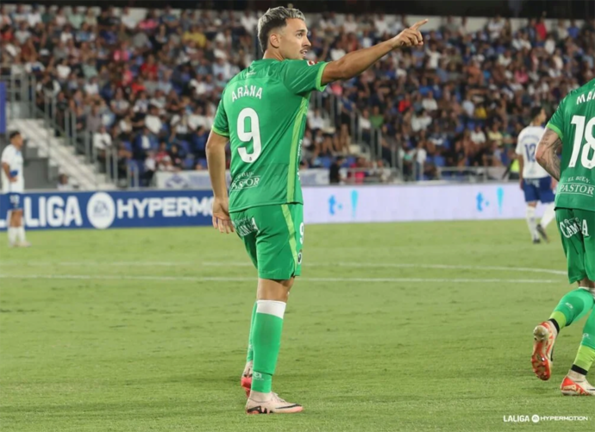 El jugador racinguista Juan Carolos Arana. / LH