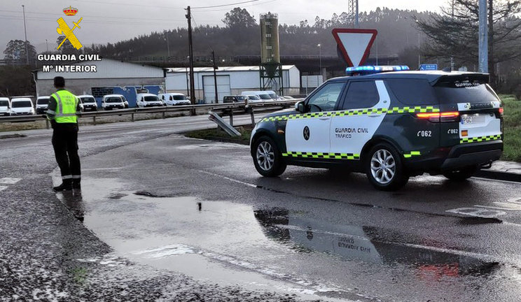 Control de la Guardia Civil.