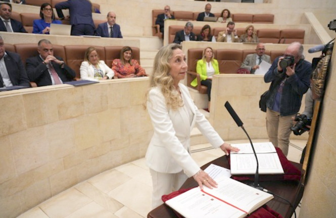 Patricia Velasco toma posesión como diputada regional del PP. / NACHO CUBERO