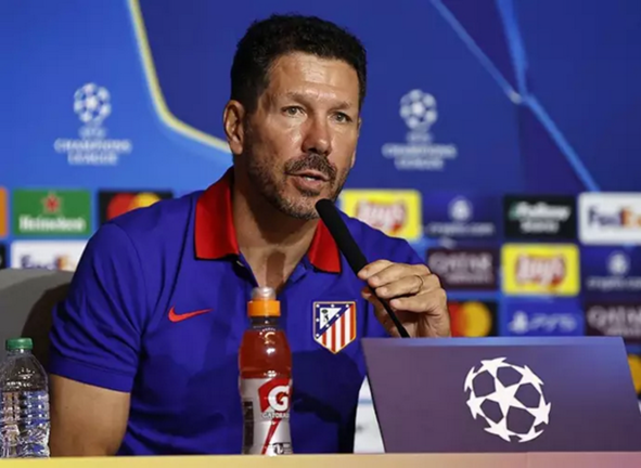 El ténico del Atlético de Madrid, Diego Pablo Simeone. / EP