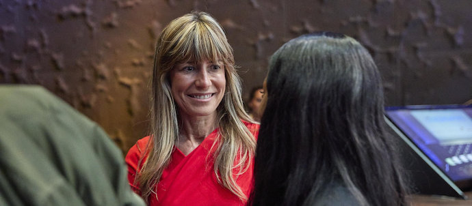 Begoña Gómez, mujer del presidente del Gobierno, Pedro Sánchez. / EP