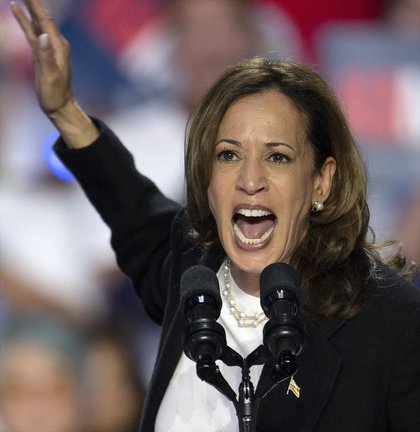 La vicepresidenta de Estados Unidos, Kamala Harris. / Brian Cahn