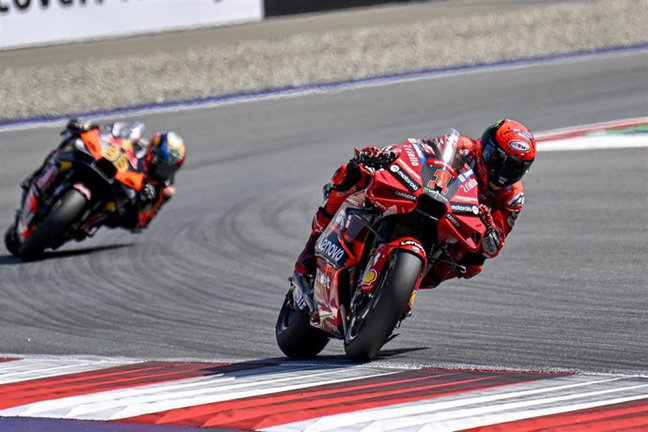 El piloto de moto GP, 'Pecco' Bagnaia. / EP