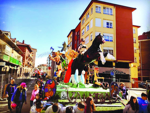 Carroza ganadora del Concurso de San Mateo 2019. / EP