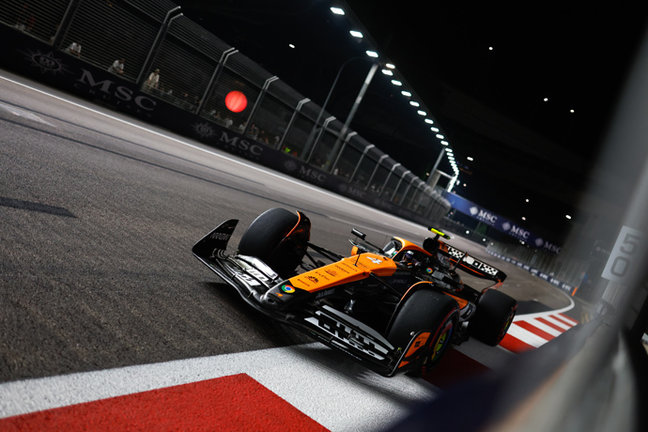 El piloto de McLaren, Lando Norris. / AFP7