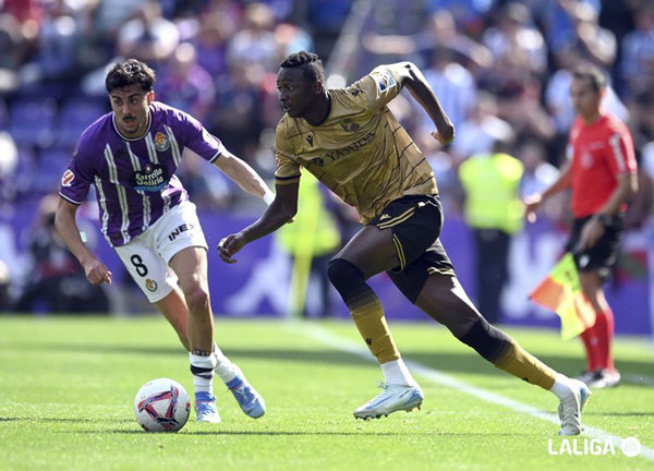 Partido entre la Real Sociedad y el Valladolid. / Laliga