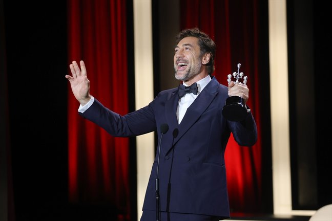 Javier Bardem durante la Gala de Inauguración del Festival de San Sebastián. / Raúl Terrel