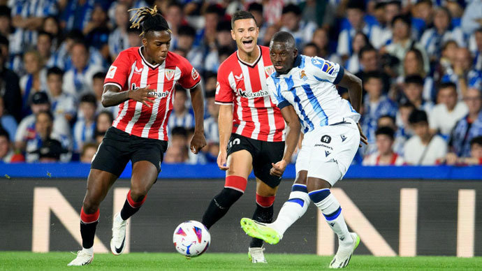 Encuentro entre el Athletic y la real Sociedad./ AC