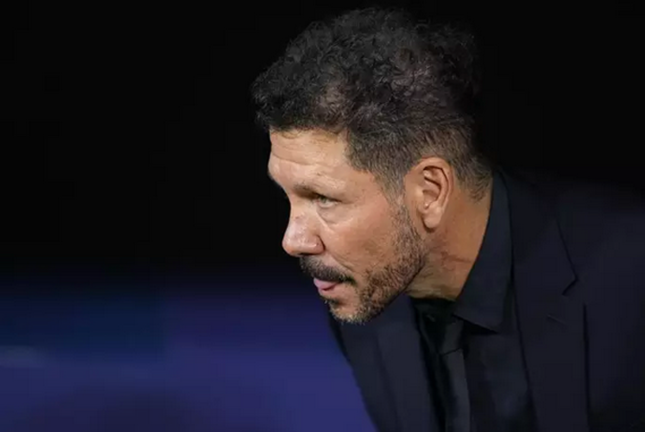 El técnico del Atlético de Madrid, Diego Pablo Simeone. / EP