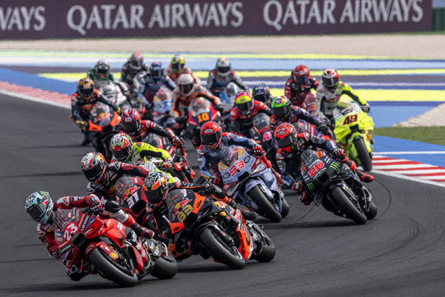 Una carrera del Mundial de Motociclismo. / EP