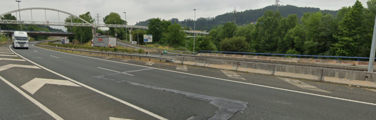 Carretera en la que tuvo lugar el incidente. / G.M.