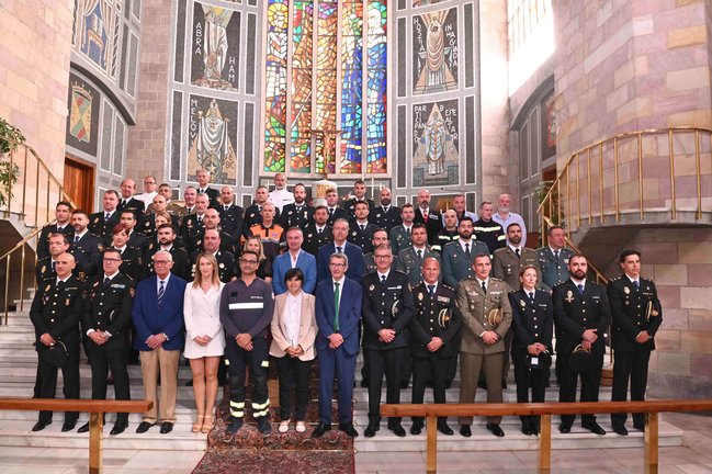 Celebración del patrón de la Policía Local de Torrelavega. / G.HERNANDEZ