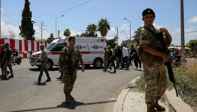 Militares del Ejército de Líbano. / EP