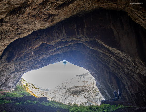 Entrada a la cueva Cilona. / Alerta