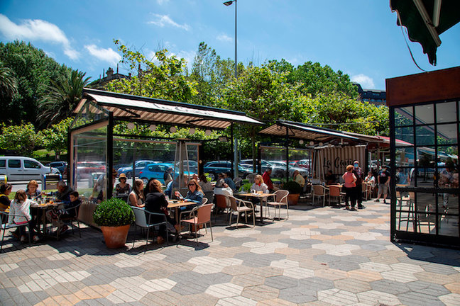 Exterior del restaurante La Cañía en Santander. / L.C