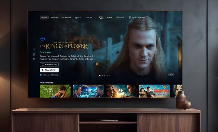 Rediseño de Amazon Prime Video. / EP