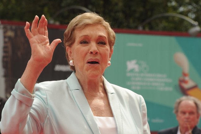 La actriz Julie Andrews. / Piergiorgio Pirrone / Archivo