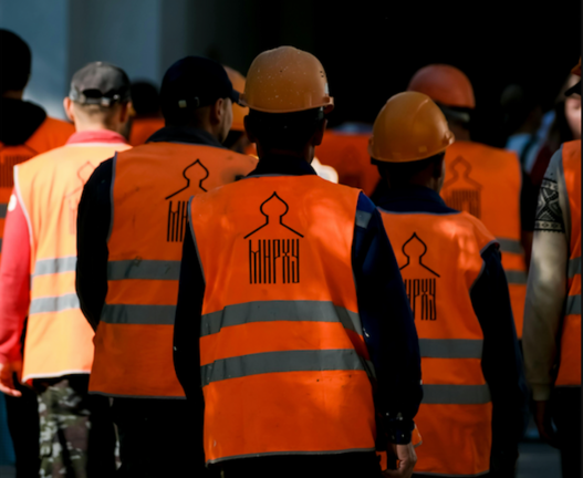 Trabajadores de la construcción. / A.E