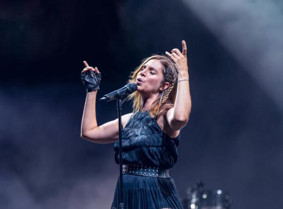 Leire Martínez en el festival Starlite. / IG