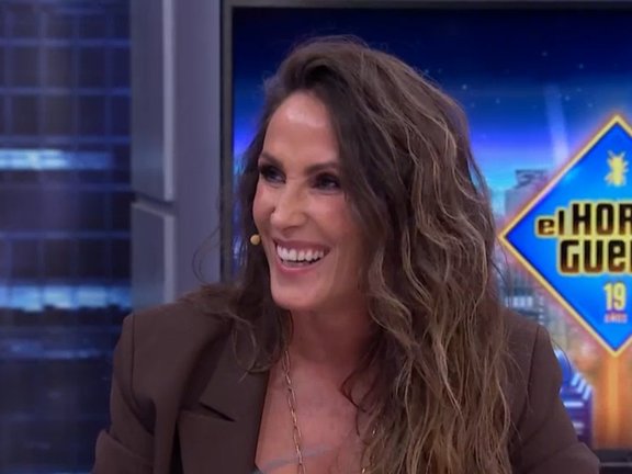 Malú durante su entrevista en El Hormiguero. / X