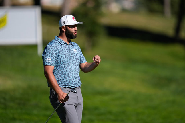 El golfista vasco, Jon Rham en un torneo. / EP